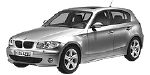 BMW E87 B3863 Fault Code